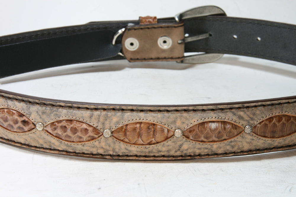 7310 Interchangeable Belt Original Belts Brown Python