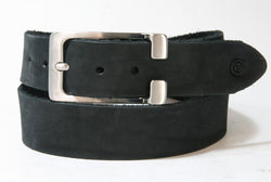 733 Vittozzi Belt Nubuck Black