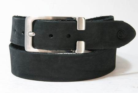 733 Vittozzi Gürtel Nubuk Black