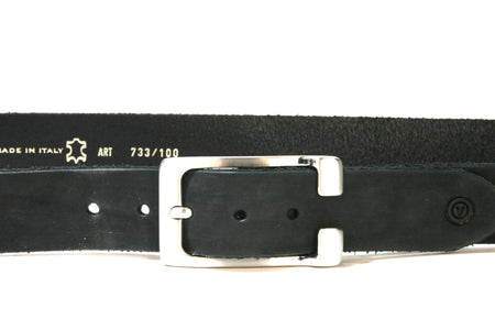 733 Vittozzi Gürtel Nubuk Black