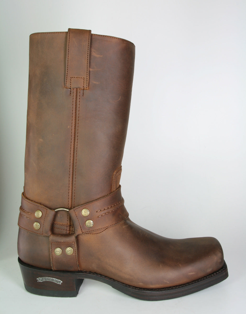 7410 Sendra Bikerboots Tang mit Gummisohle