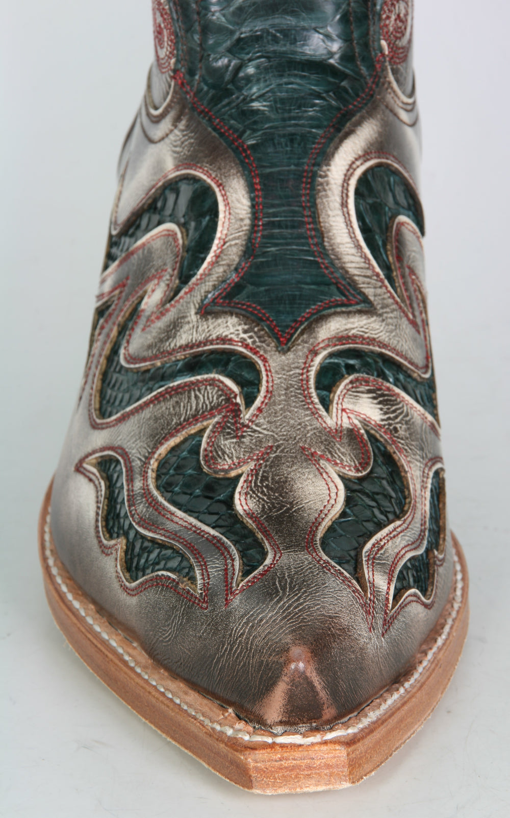 7428 Sendra cowboy boots Hurricane Marfil Python