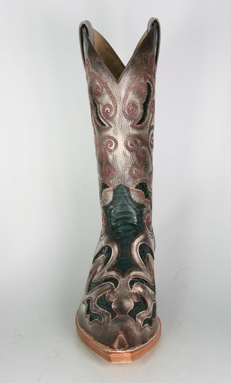 7428 Sendra cowboy boots Hurricane Marfil Python