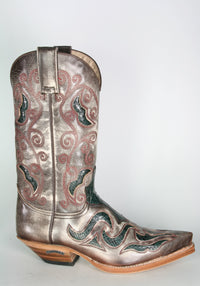 7428 Sendra cowboy boots Hurricane Marfil Python