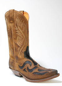 7429 Sendra Cowboystiefel  Serraje Camello Usado