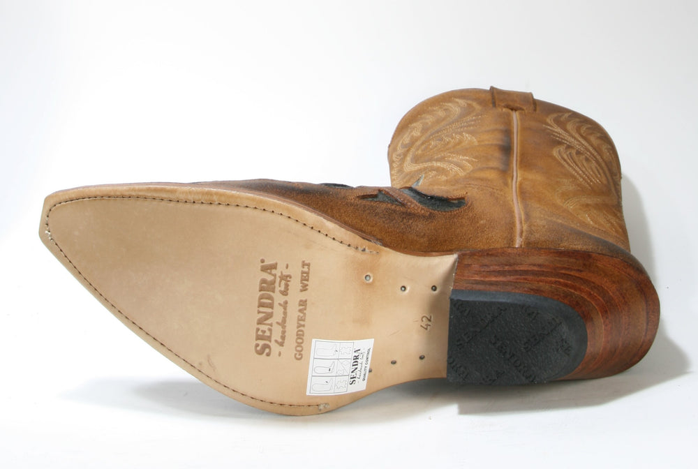 7429 Sendra Cowboystiefel  Serraje Camello Usado