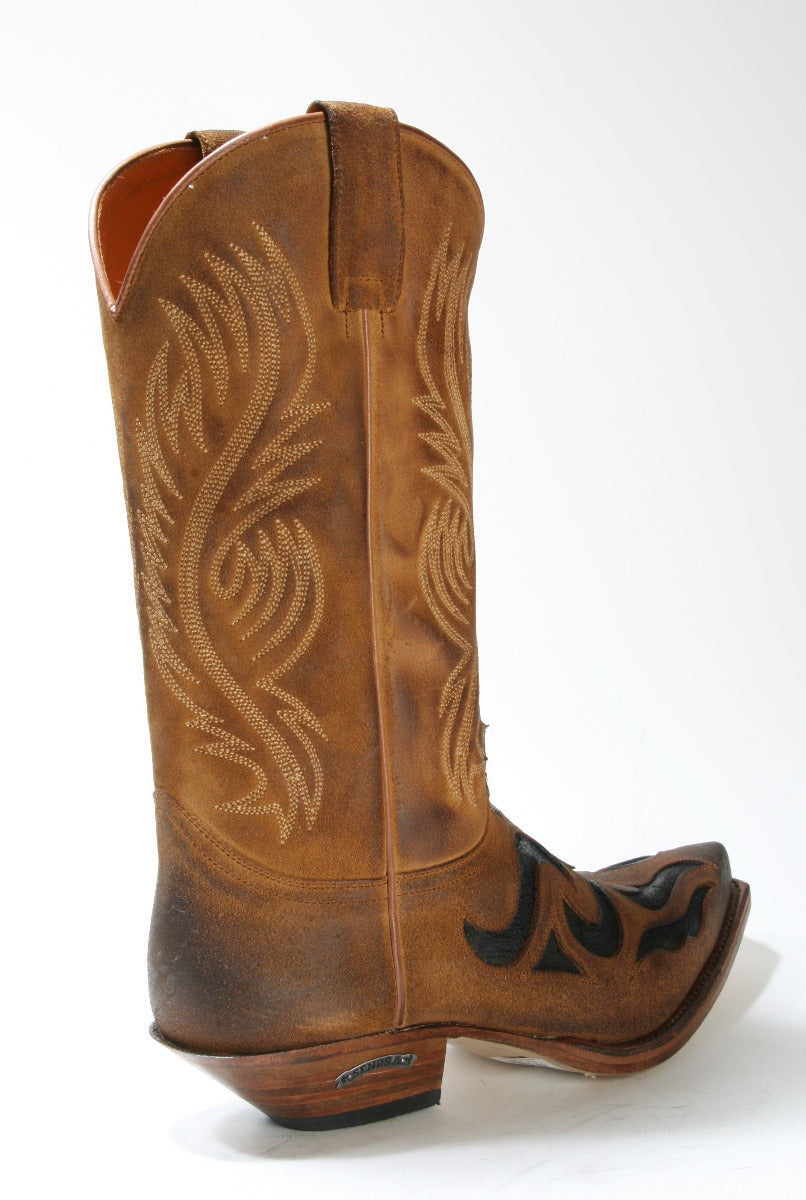 7429 Sendra Cowboystiefel  Serraje Camello Usado