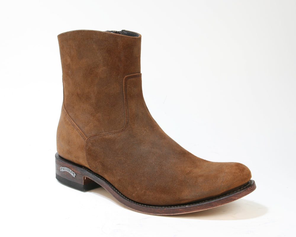 7438 Sendra Boots Stiefeletten FURLAN Wildleder Braun