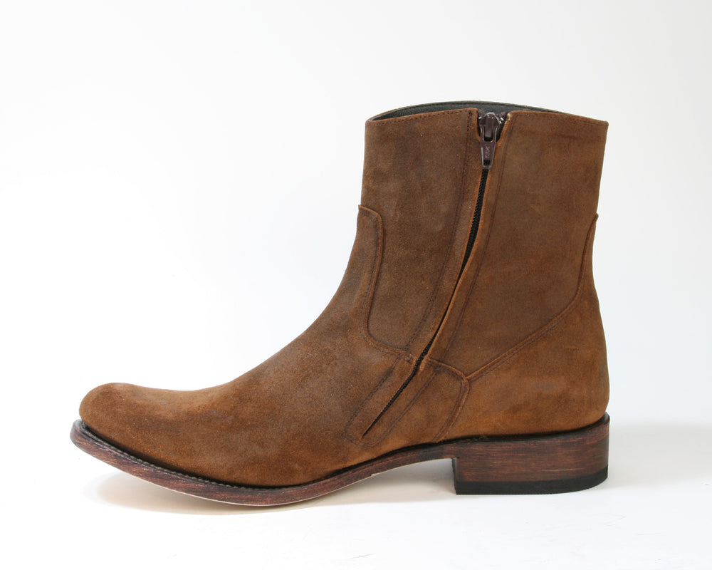 7438 Sendra Boots Stiefeletten FURLAN Wildleder Braun