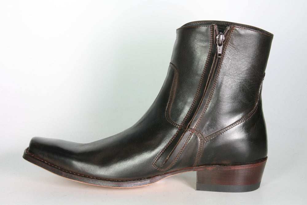 7438 Sendra Stiefelette Rolling Snowbut Marron