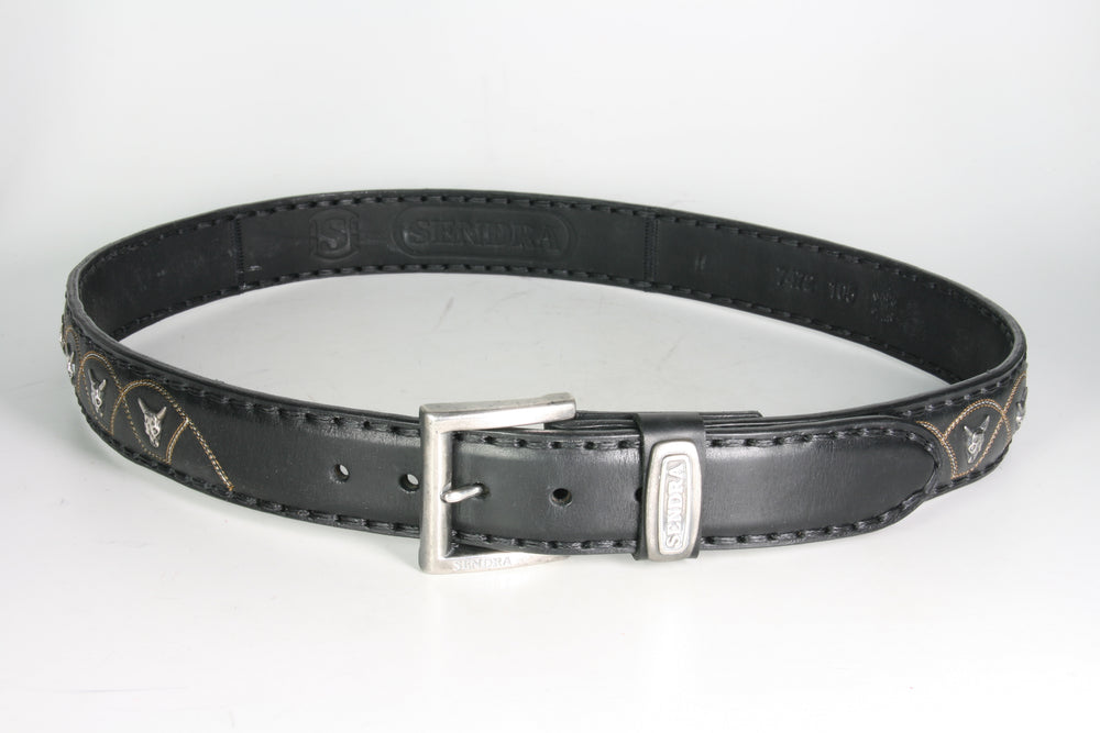 7472 Sendra Belt Negro Bull Heads