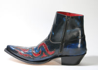 7482 Sendra Boots JAVI Denver Azul Python Rojo