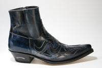 7482 Sendra ankle boots JAVI Denver Azul Dark Dirty Python