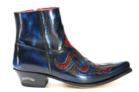 7482 Sendra Boots JAVI Denver Azul Python Rojo 2