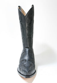 7490 Sendra Cowboy Boots Negro Python Negro