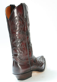 7490 Sendra Cowboystiefel Flor. Fuchsia Coco Flora