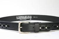 7508 Ledergürtel Black