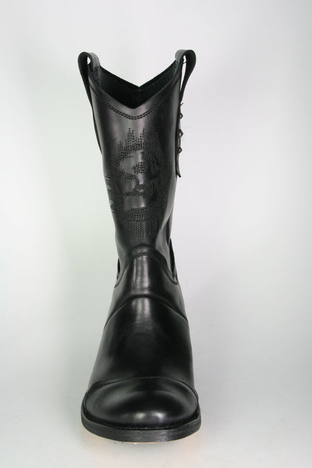 7605 Sendra Stiefel WIDE DIESEL Ciclon Negro