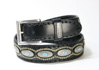 7608 Sendra Gürtel Negro Türkis