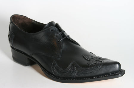 7784 Sendra Schnürschuhe MEZCAL Flamme Negro