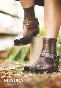 7811 Sendra Biker Britnes Flo. Marron Evolution L