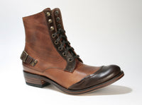 7825 Sendra Schnürschuhe WIDE Ecopel Fango