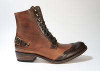 7825 Sendra Schnürschuhe WIDE Ecopel Fango