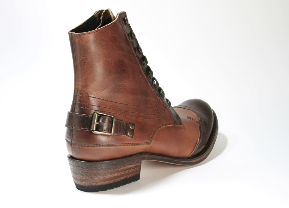 7825 Sendra Schnürschuhe WIDE Ecopel Fango