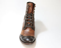 7825 Sendra Schnürschuhe WIDE Ecopel Fango