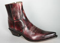 7826 Sendra Stiefelette Denver Rojo Dirty