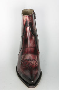 7826 Sendra Stiefelette Denver Rojo Dirty
