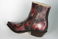 7826 Sendra Stiefelette Denver Rojo Dirty