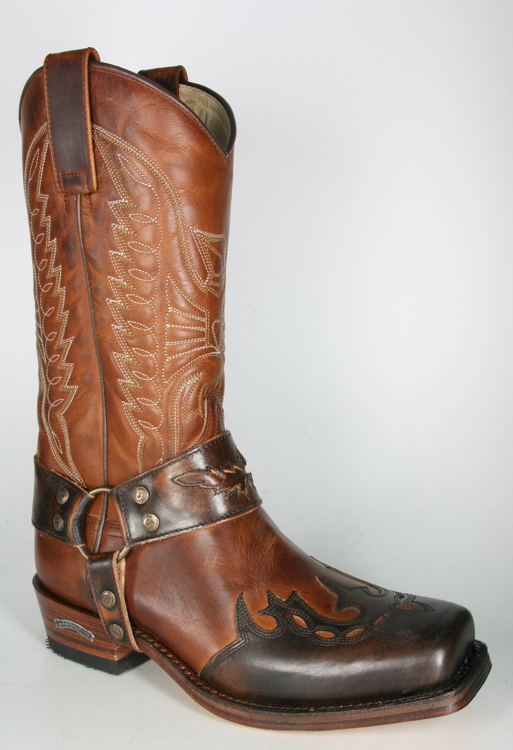 7862 Sendra Bikerboots STRONG Britnes Marron
