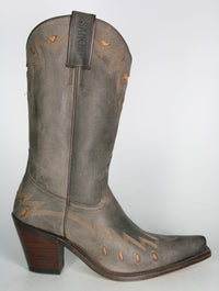 7903 Sancho cowboy boots Cabra Indian high