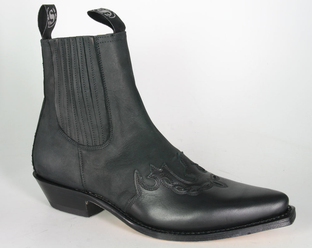 7959 Sendra Cowboy-Stiefeletten Negro