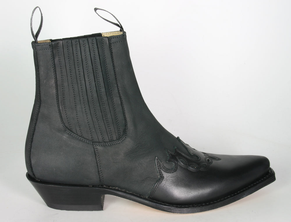 7959 Sendra Cowboy-Stiefeletten Negro