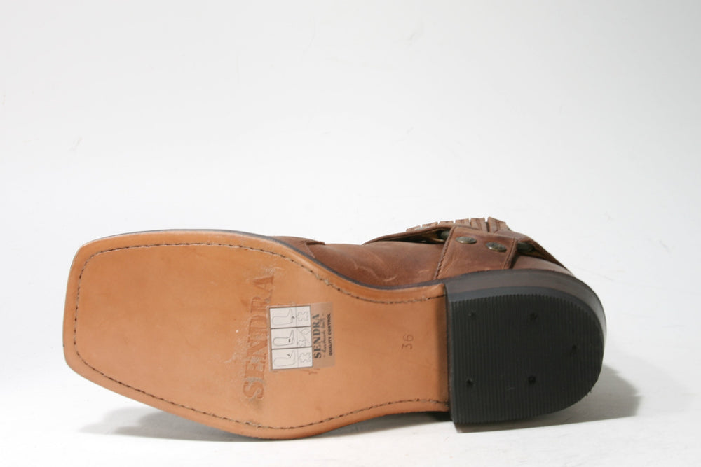 7962 Sendra Boots Bikerboots Spr. 7004 Braun