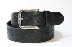816 Vittozzi Gürtel Black Floral