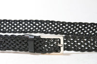 817 Vittozzi braided belt black