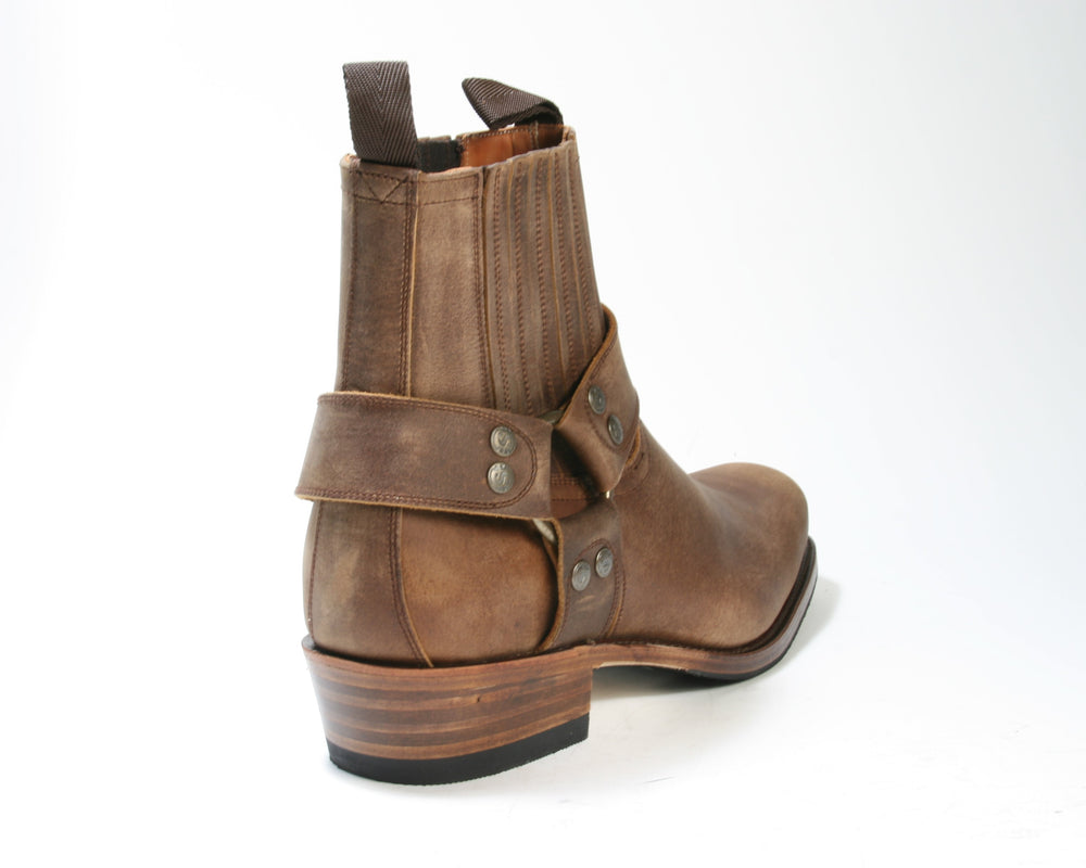 Sendra Bikerboots mit robustem Rindsleder