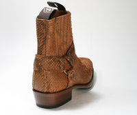 8286 Sendra Boots Python Barr Flyer Cuero Mate