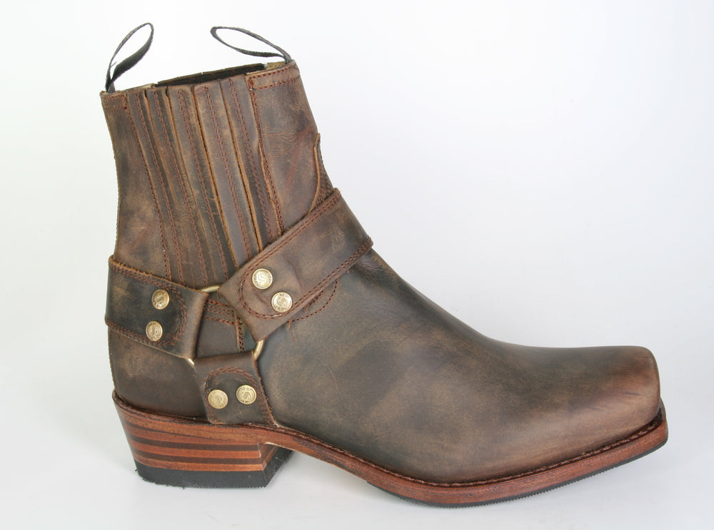 8286 Sendra Bikerboots Stiefelette BLUES Mad Dog Tang Lavado