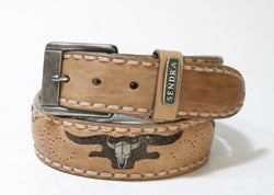 8322 Sendra belt nubuck light brown