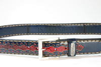 8347 Sendra Gürtel Hurr. Ducados Python Rojo