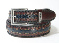 8347 Sendra Belt Hurricane Rojo Python Navy