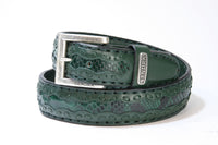 8347 Sendra Gürtel Premier Forest Python Barr. Verde