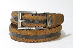 8347 Sendra Belt Serr. Camello Barbados Quersia