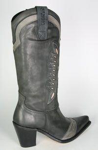 8413 Cowboystiefel Sancho Sahara Negro