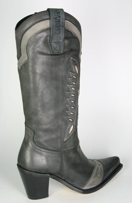 8413 Cowboystiefel Sancho Sahara Negro