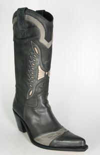 8413 Cowboystiefel Sancho Sahara Negro